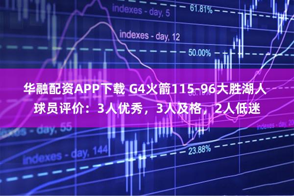 华融配资APP下载 G4火箭115-96大胜湖人 球员评价：3人优秀，3人及格，2人低迷