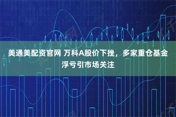 美通美配资官网 万科A股价下挫，多家重仓基金浮亏引市场关注